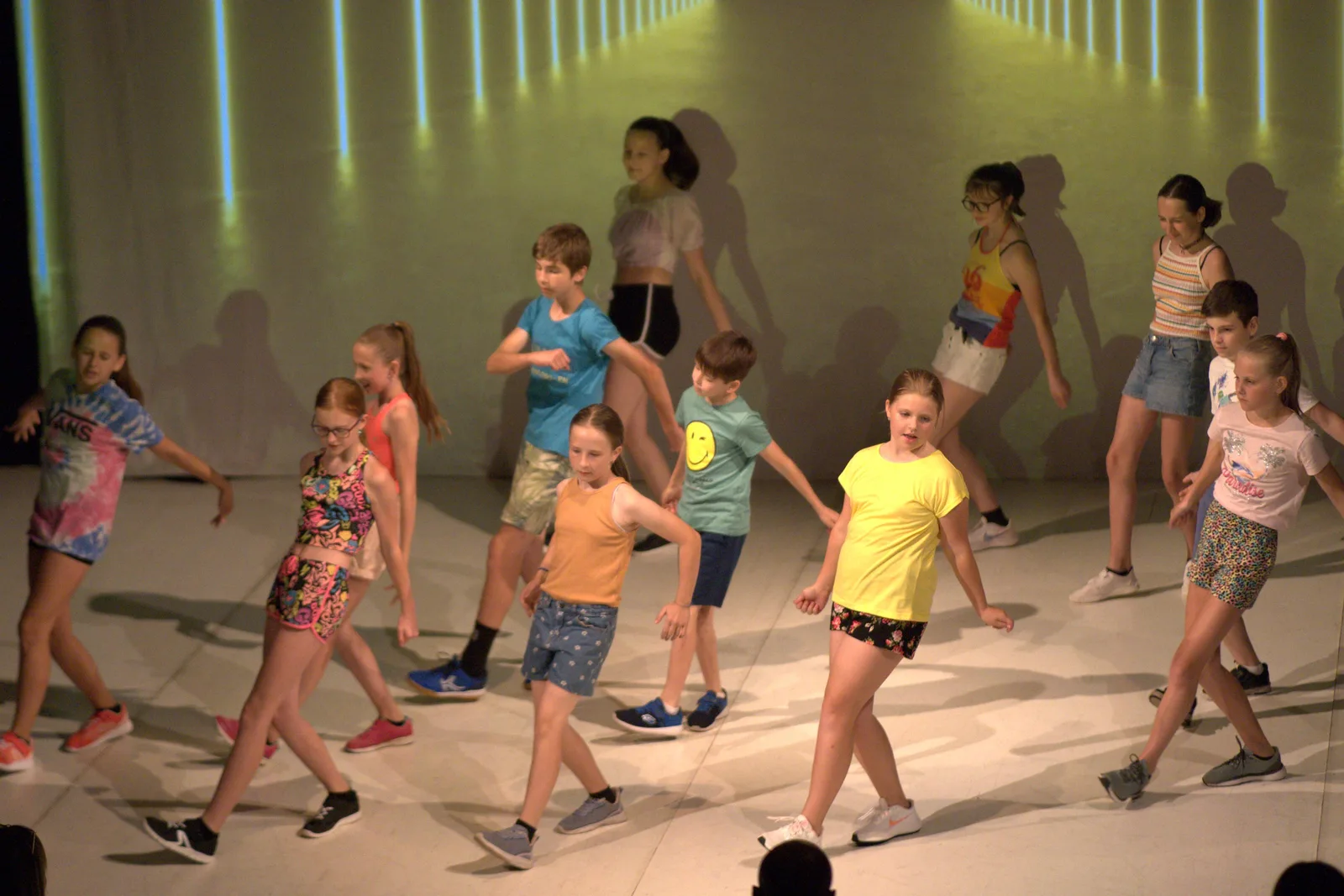 Tanečníci Street Dance při tréninku